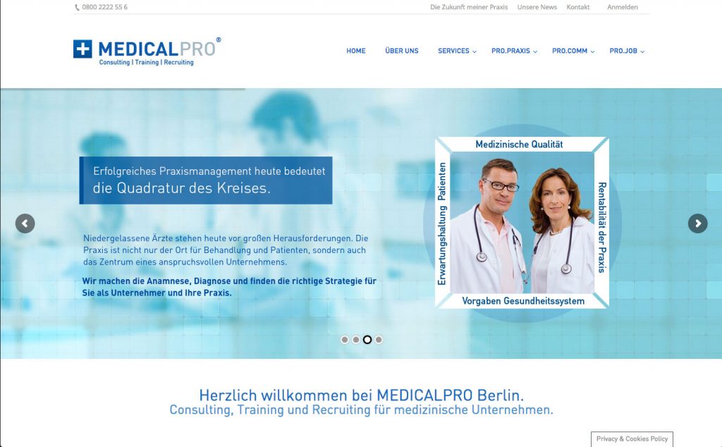 medicalpro homepage 2