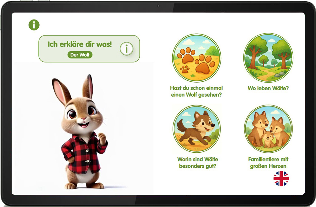 Edu Book — Wissens-Modul 'Ich erkläre dir was: Der Wolf'
