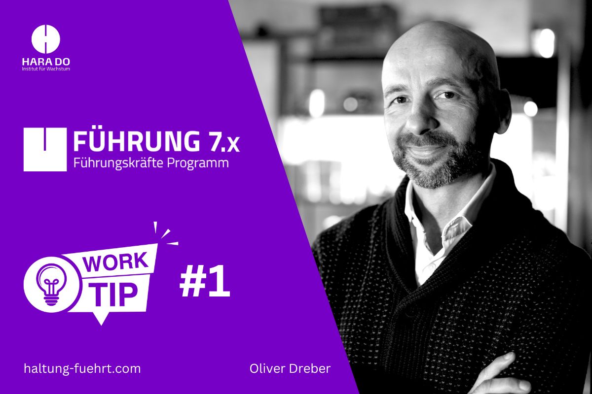 Haltung führt — Working Tips